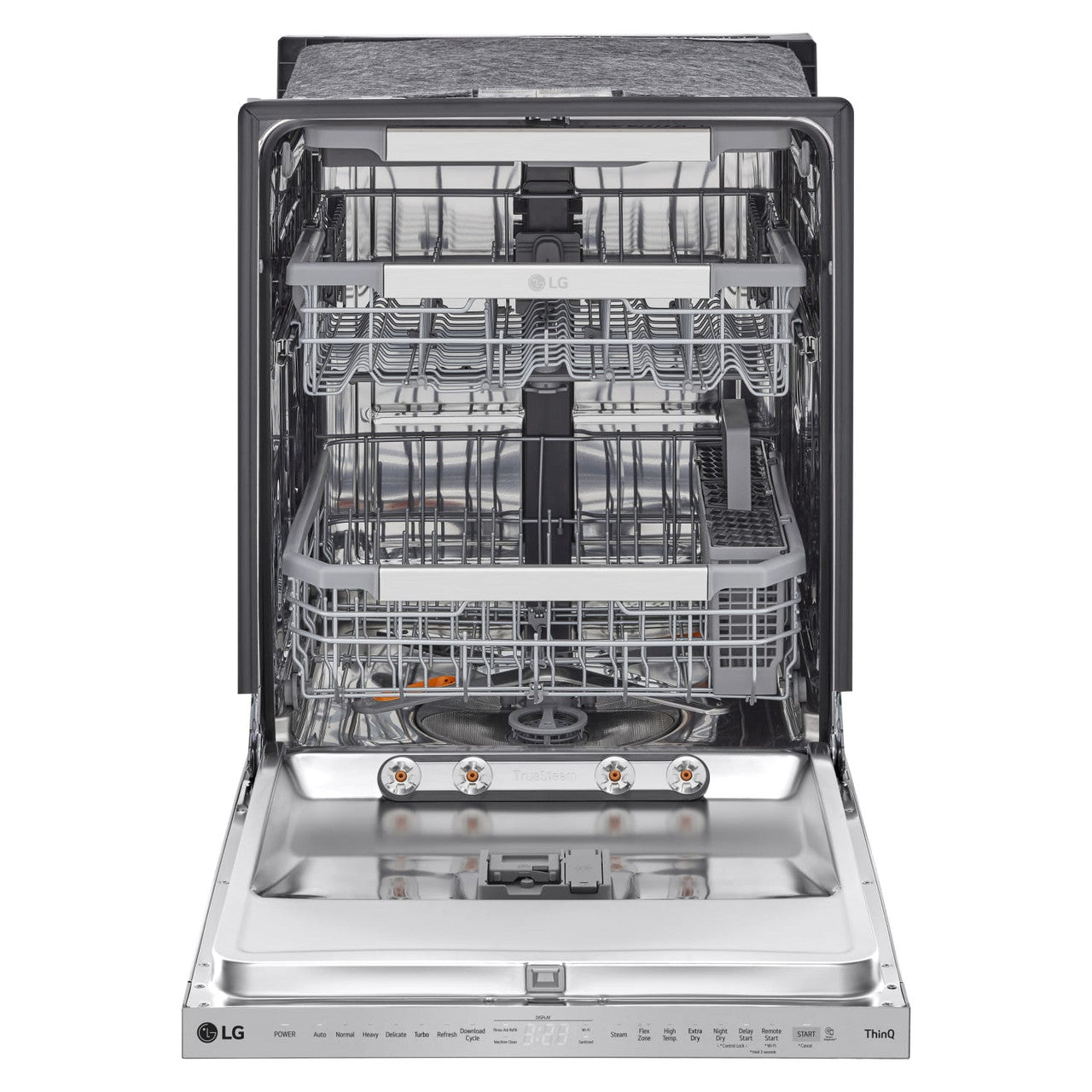 OPEN BOX LG Smart Top Control Dishwasher with QuadWash® Pro, TrueSteam® and Dynamic Dry® - LDPS6762S