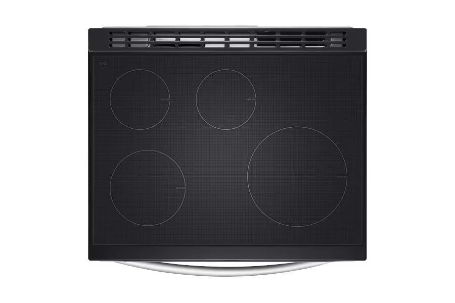 LSIL633TFE  LG 6.3 cu. ft. SMART Induction Slide-In Range in PrintProof Stainless Steel with Convection, EasyClean, and Air Fry Tray