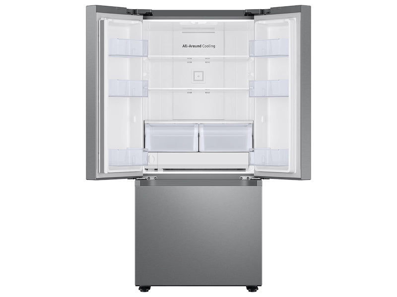 Samsung 22 cu. ft. Smart 3-Door French Door Refrigerator - WL APPLIANCES