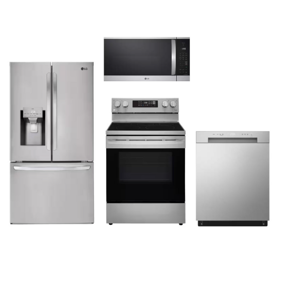 LG 3 door fridge LRFS28XBS  + lg stove LREL6321s