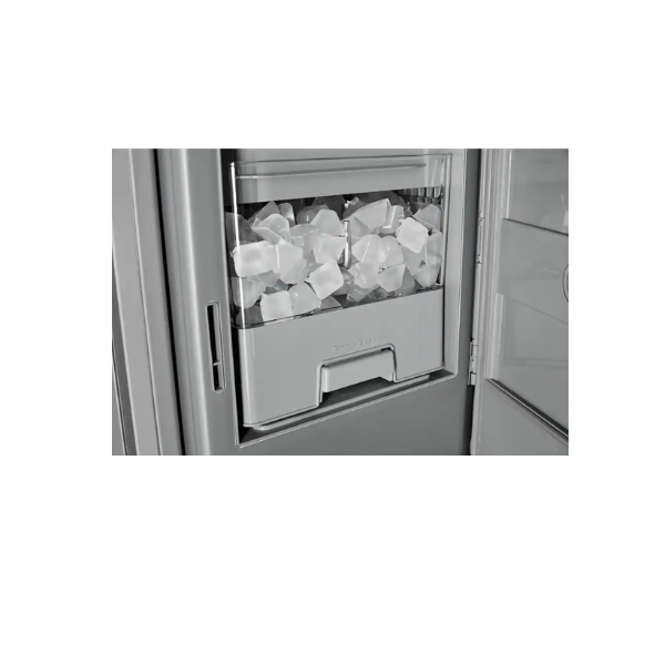 Model: KRFF436SBE KitchenAid - 30 Cu. Ft. French Door Refrigerator with Exterior Water and Ice - Black Ore