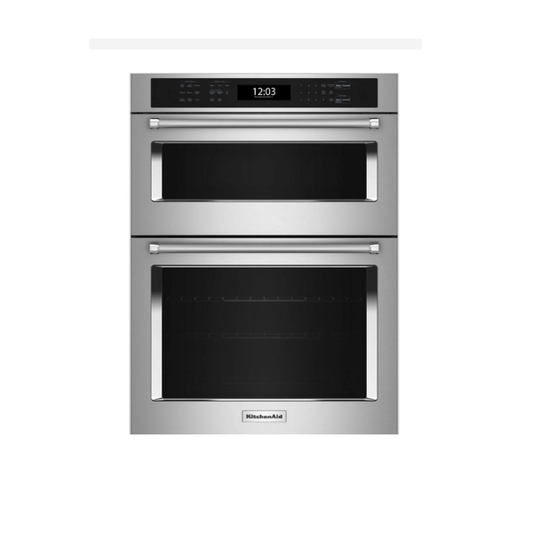 KitchenAid 30 Inch Wide 6.4 Cu. Ft. Electric Oven and Microwave Combo with Air Fry