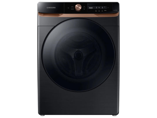 4.6 cu. ft. Large Capacity AI Smart Dial Front Load Washer with Auto Dispense and Super Speed Wash in Brushed Black - My Store