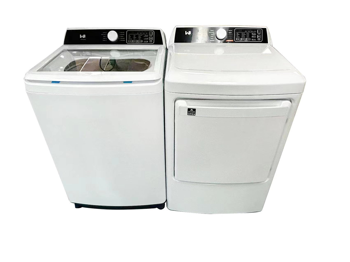 WL Washer dryer set 4.5 cuft &  7.5 cuft