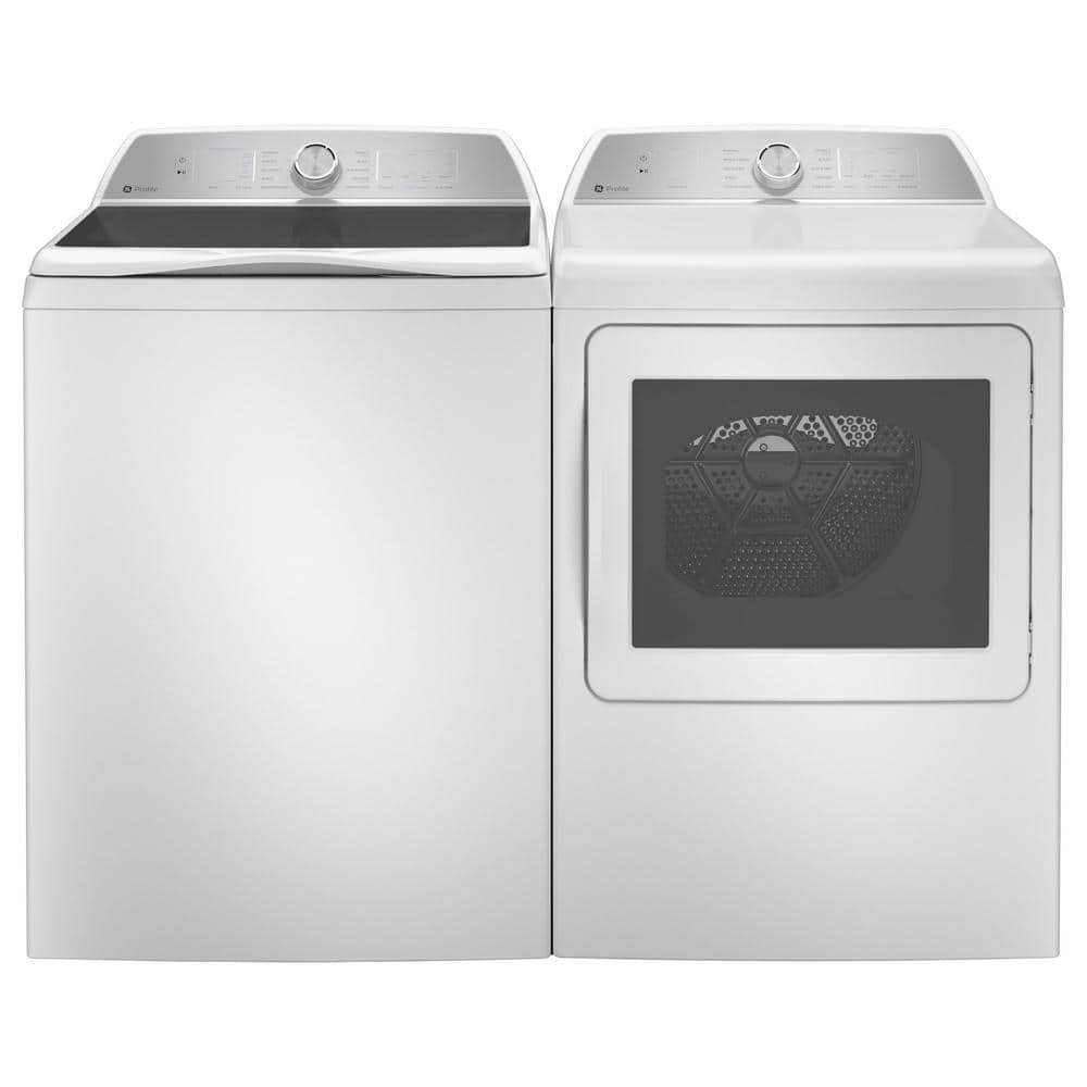 Model #PTW600BSRWS GE Profile 5.0-Cu. Feet High Efficiency Impeller Smart Compatible Top-Load Washer ( White ) ENERGY STAR