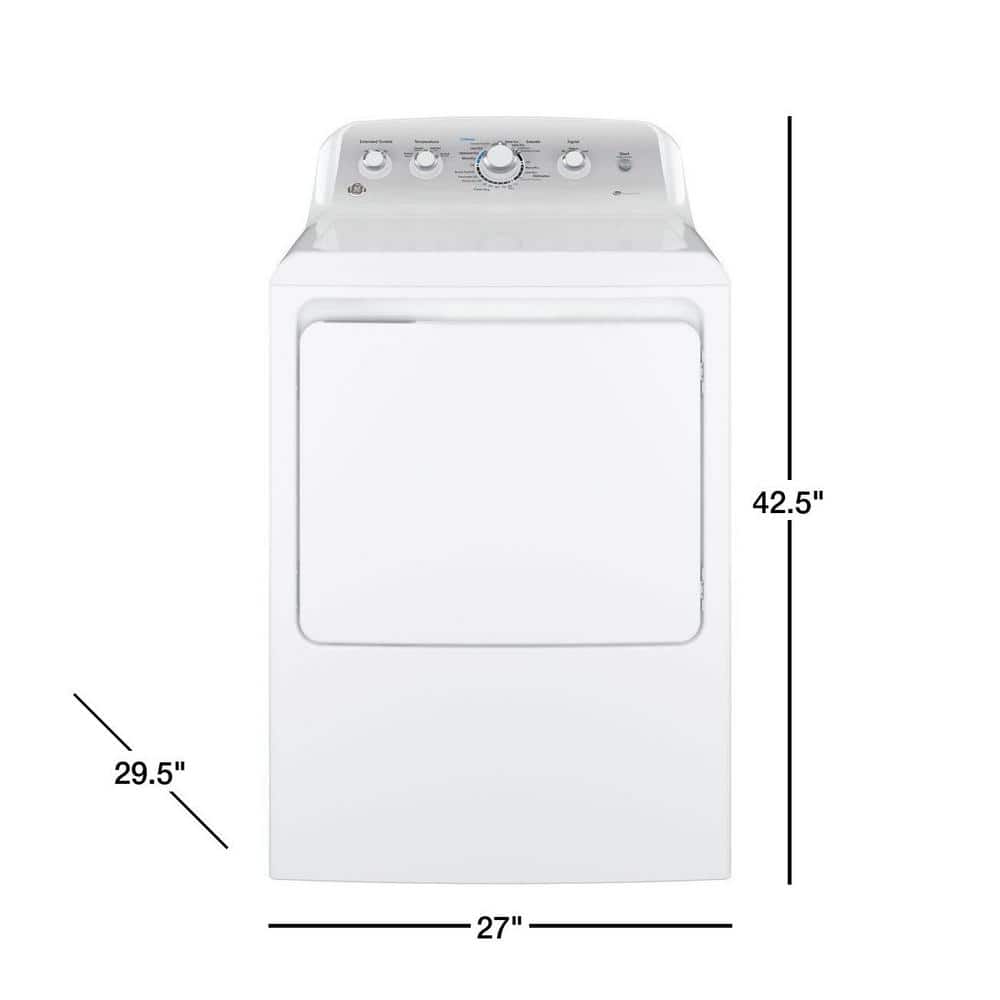 Model # GTD45EASJWS 7.2 cu. ft. Electric Dryer in White with Sensor Dry