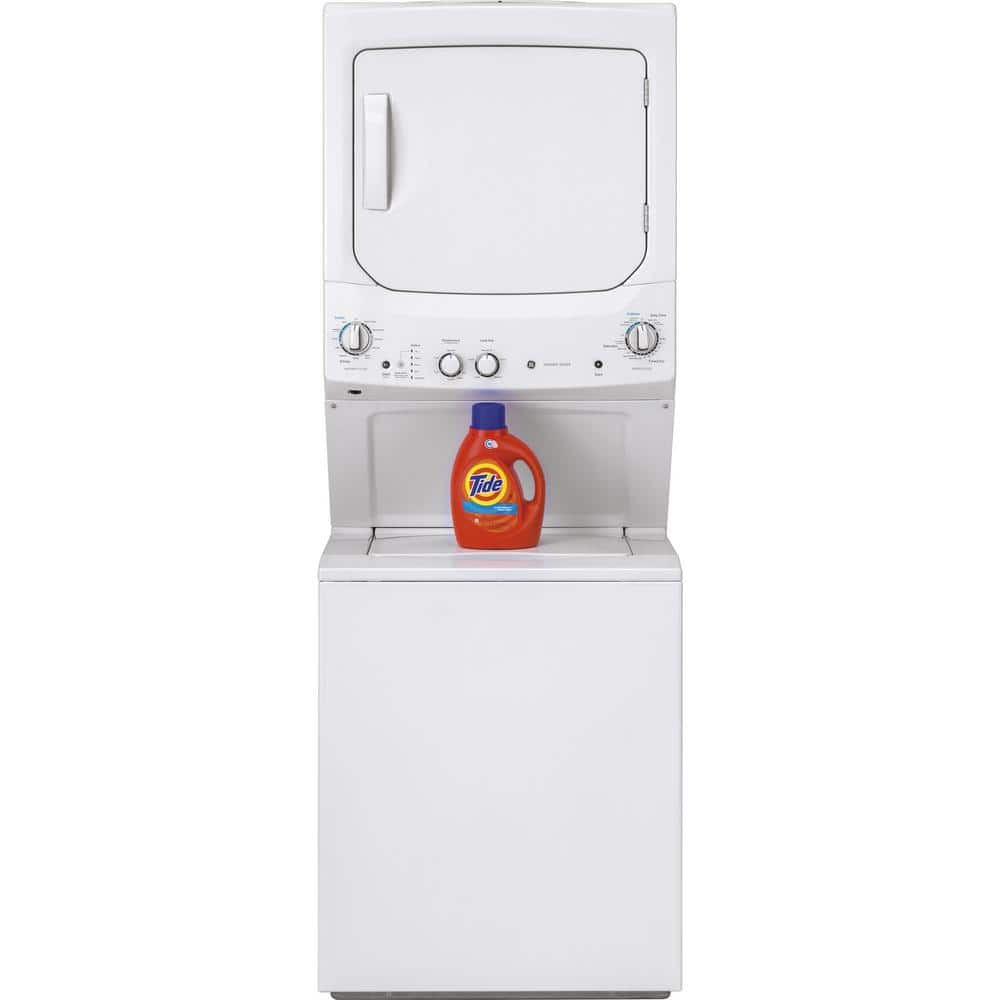 Model #GUD27ESSMWW GE 3.8-cu ft Top Load Washer and Electric 5.9-cu ft Dryer