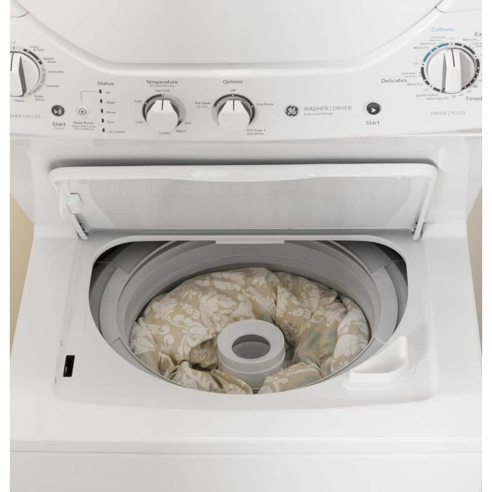 Model #GUD24ESSMWW GE 2.3-cu ft Top Load Washer and Electric 4.4-cu ft Dryer
