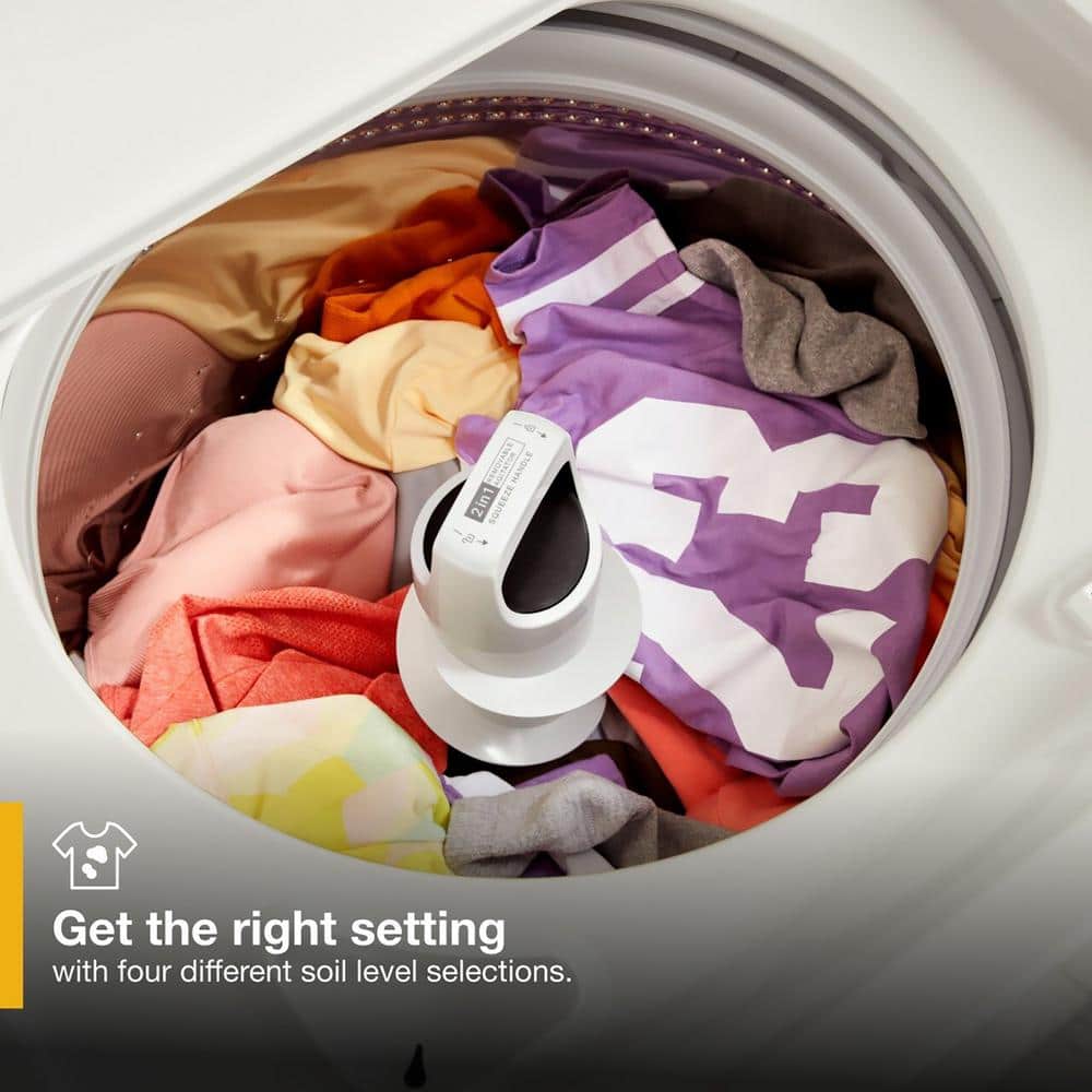 Whirlpool Deep Water Wash 3.5-Cu. Feet High Efficiency Agitator Top-Load Washer ( White )