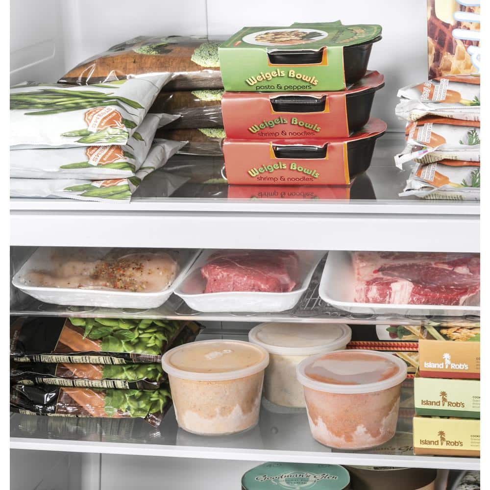 Model #FUF17DLRWW GE Garage Ready 17.3-Cu. Feet Garage Ready Frost-free Upright Freezer ( White ) ENERGY STAR Certified Model