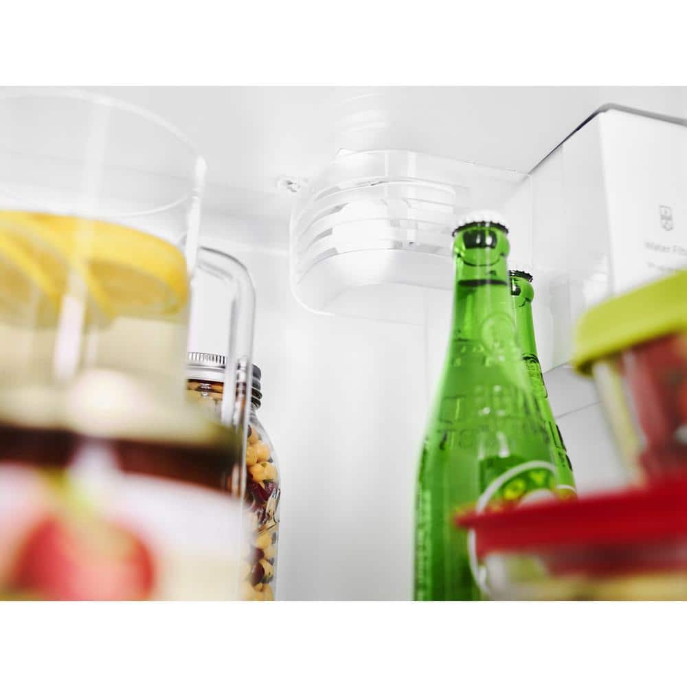 WRS588FIHZ Whirlpool 28.4-cu ft Side-by-Side Refrigerator with Ice Maker, Water and Ice Dispenser (Fingerprint Resistant Stainless Steel)