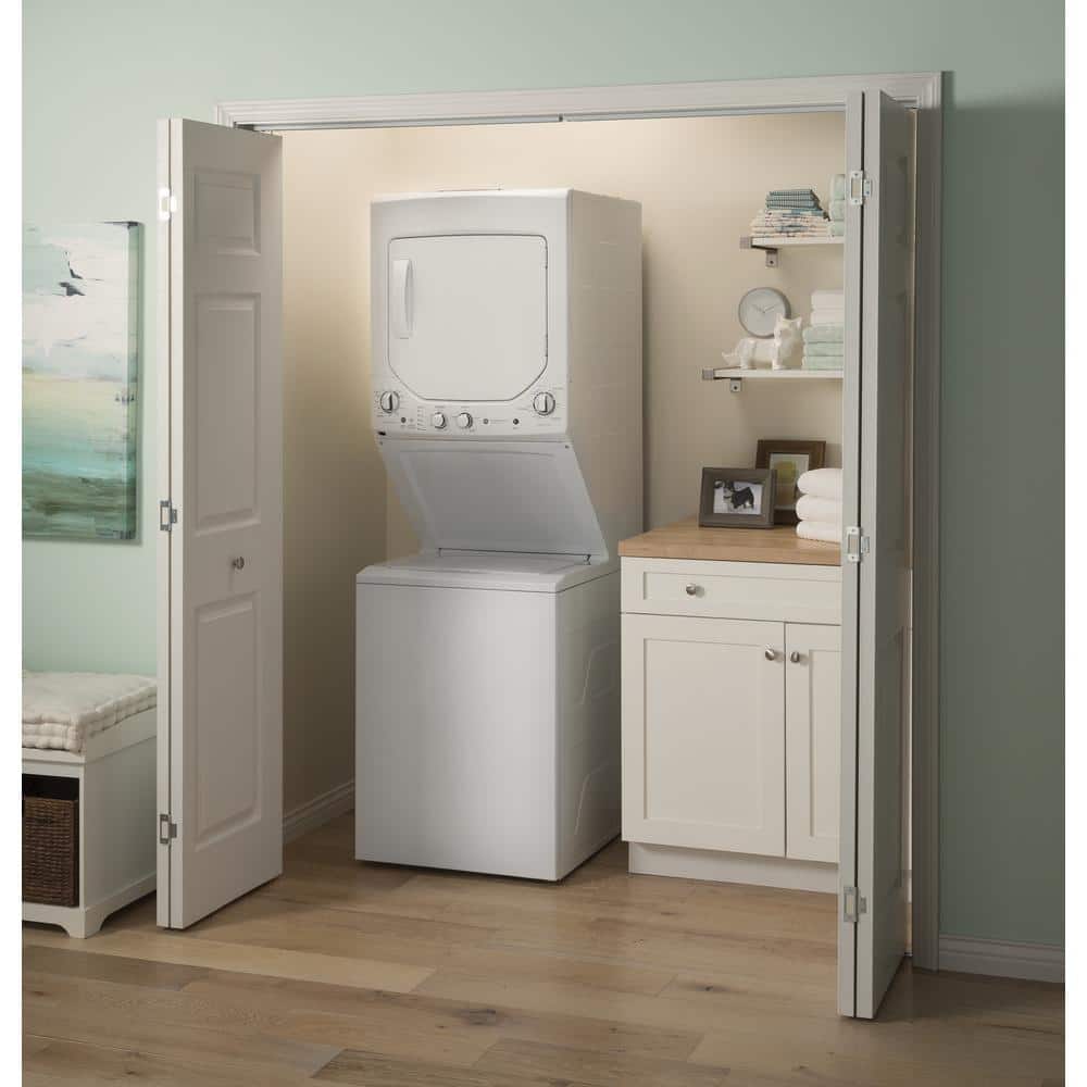 Model #GUD24ESSMWW GE 2.3-cu ft Top Load Washer and Electric 4.4-cu ft Dryer