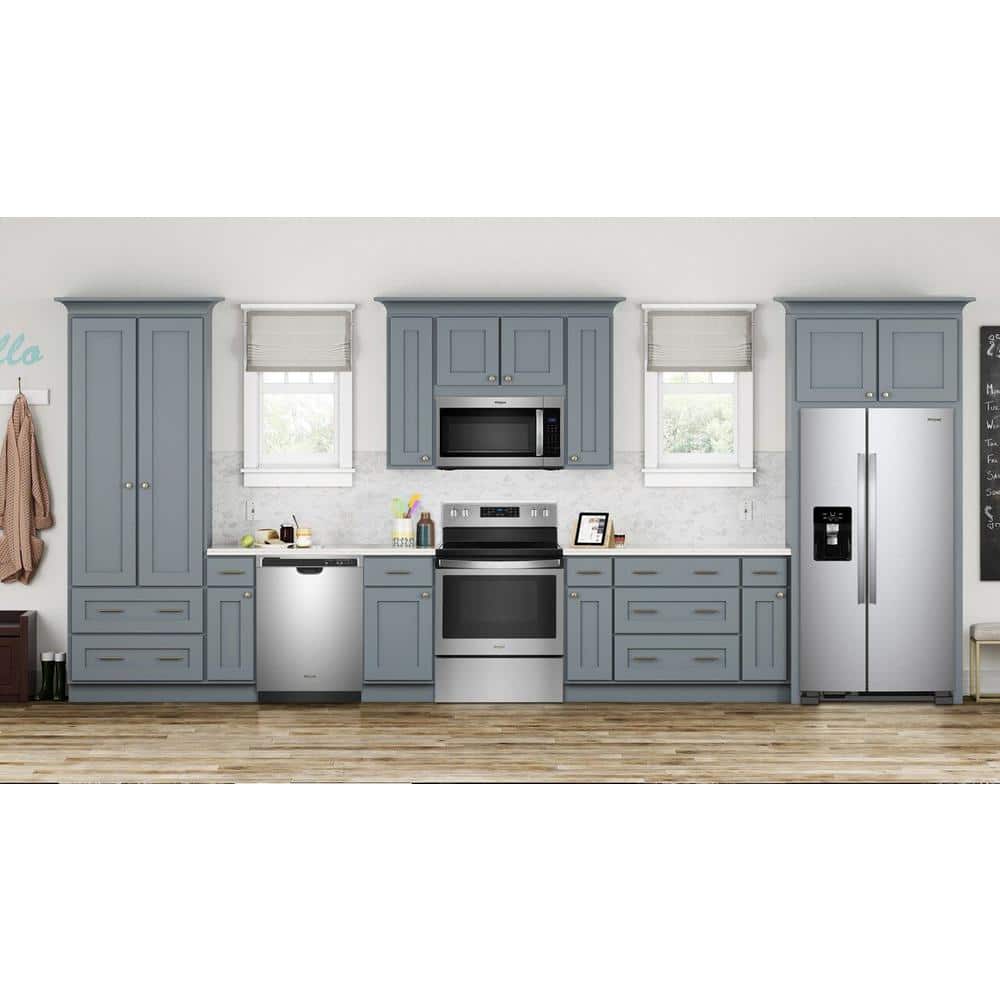 Model #WRS321SDHZ Whirlpool In Door Can Caddy 21.4-cu ft Side-by-Side Refrigerator with Ice Maker, Water and Ice Dispenser (Fingerprint Resistant Stainless Steel)
