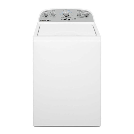 Whirlpool 3.8 - 3.9 cu.ft. Top Load Washer in White with 2 in 1 Removable Agitator