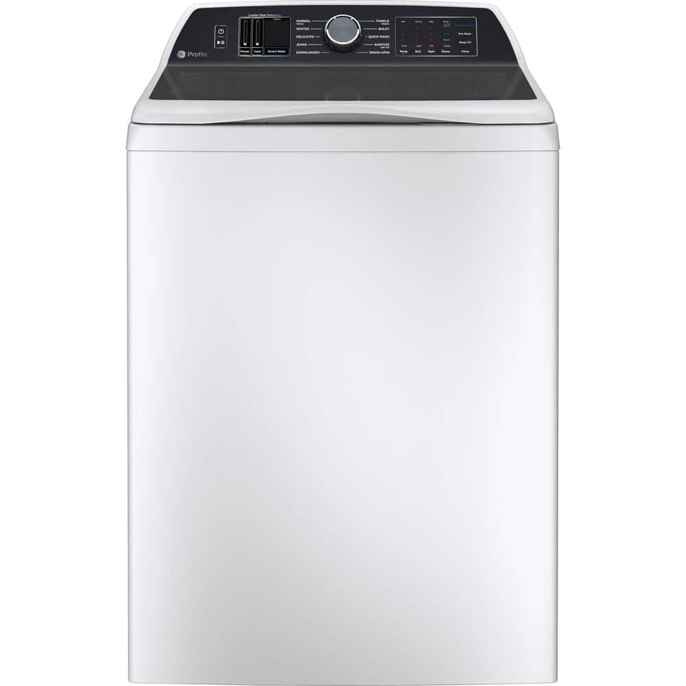 PTW705BSTWSGE Profile 5.3-Cu. Feet High Efficiency Agitator Smart Compatible Top-Load Washer ( White ) ENERGY STAR