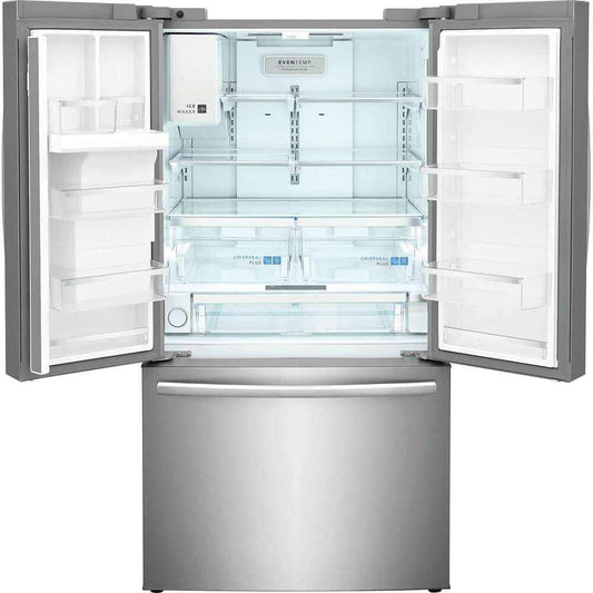 GRFS2853AF Frigidaire Gallery Standard-Depth 27.8-Cu. Feet 3 -Door French Door Refrigerator with Dual Ice Maker with water and Ice dispenser ( Fingerprint Resistant Stainless Steel ) ENERGY STAR Certified