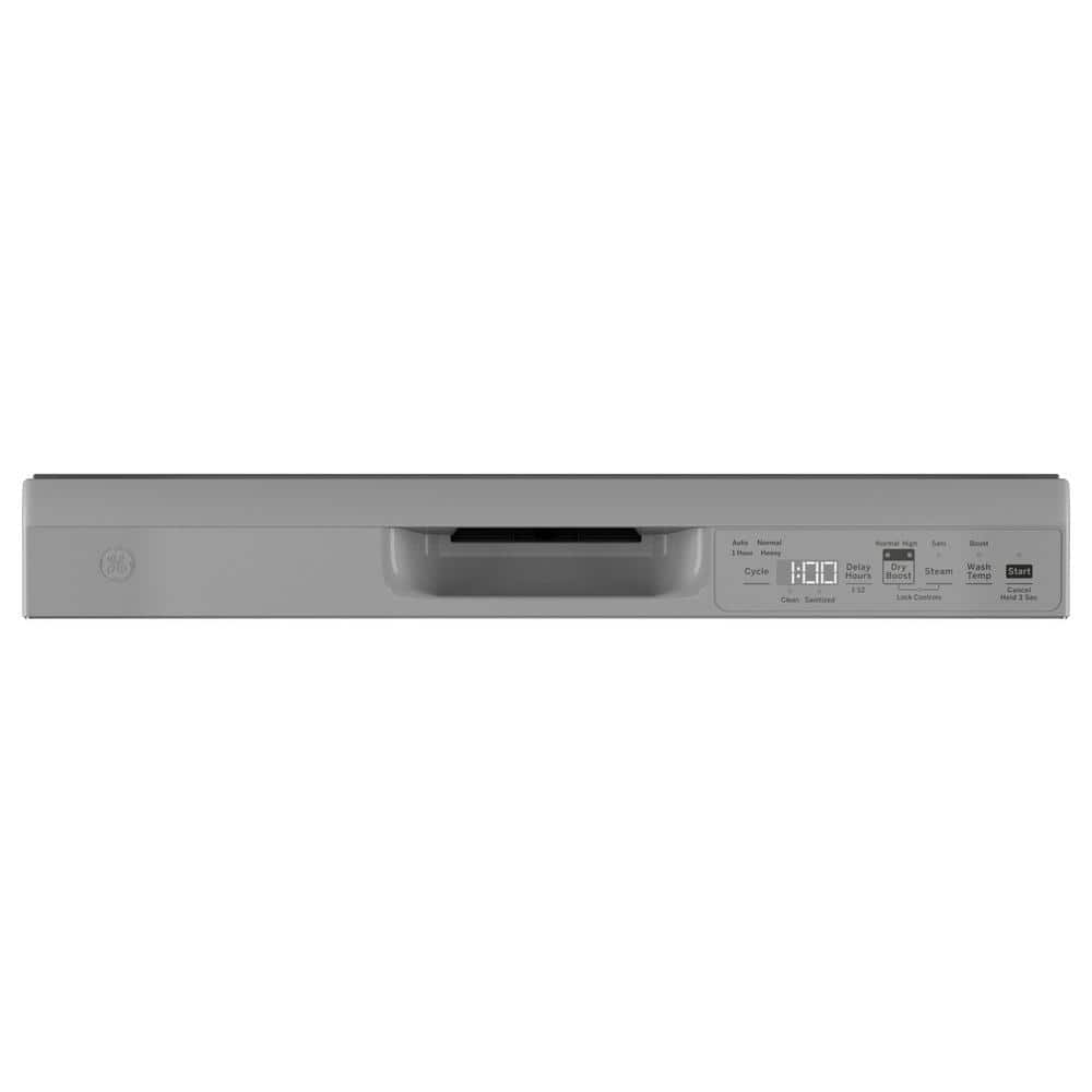 GDF550PSRSS GE 24 in. Built-In Tall Tub Front Control Stainless Steel Dishwasher w/Sanitize, Dry Boost, 52 dBA