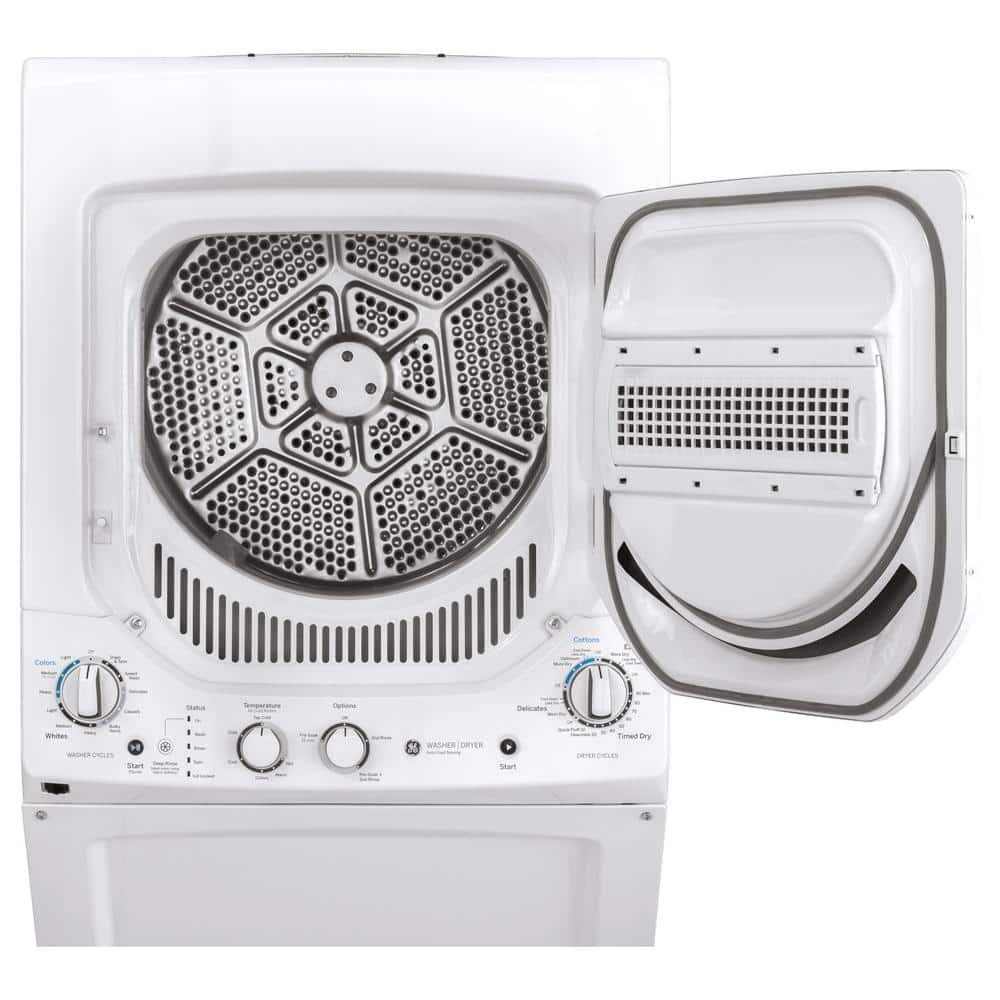 Model #GUD24ESSMWW GE 2.3-cu ft Top Load Washer and Electric 4.4-cu ft Dryer