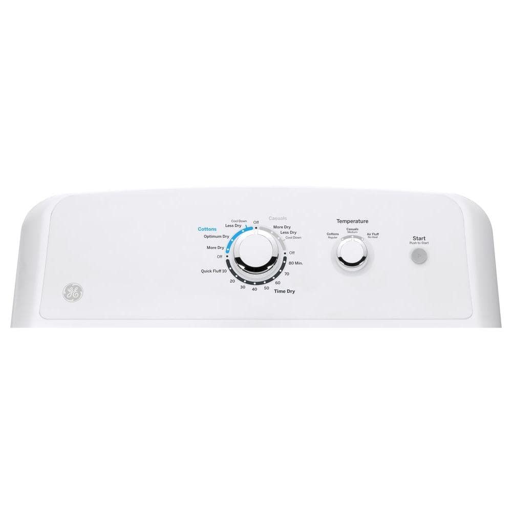 Model # GTX33EASKWW 6.2 cu. ft. Electric Dryer in White