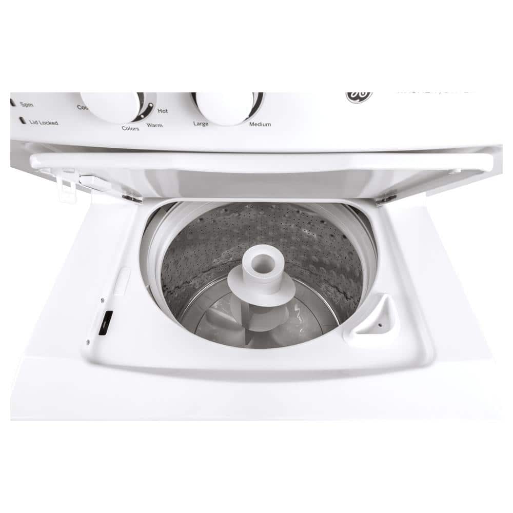 Model #GUD27ESSMWW GE 3.8-cu ft Top Load Washer and Electric 5.9-cu ft Dryer