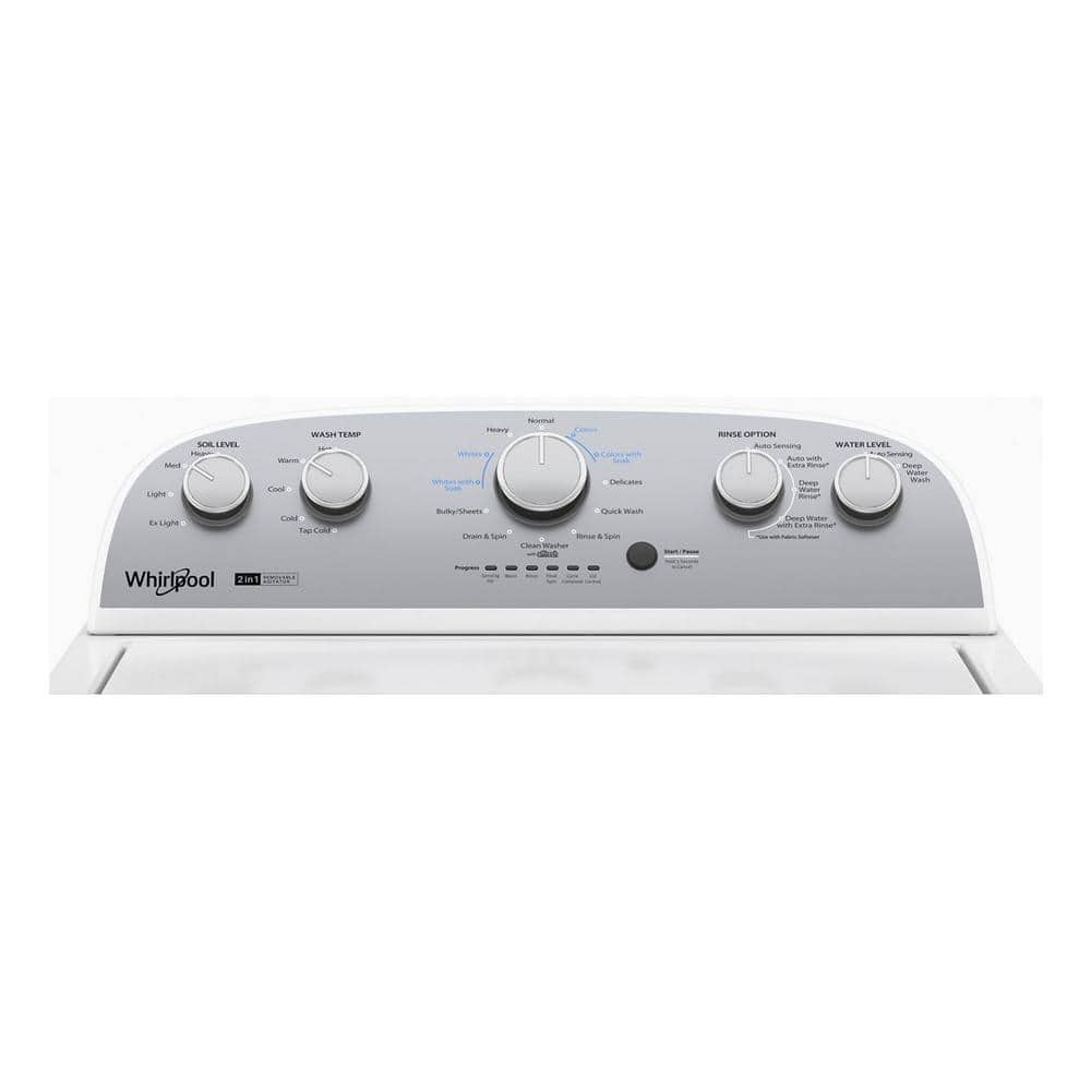 Whirlpool Deep Water Wash 3.5-Cu. Feet High Efficiency Agitator Top-Load Washer ( White )