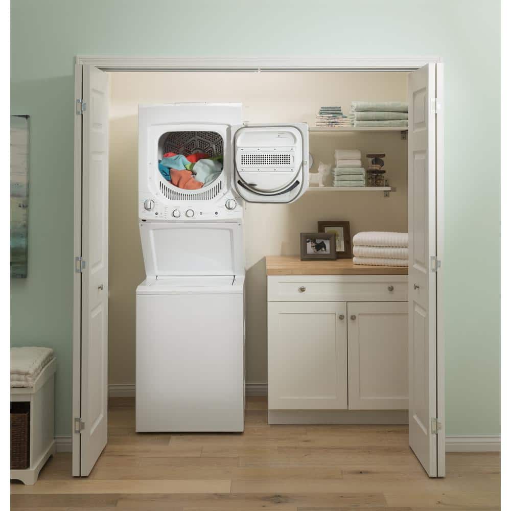 Model #GUD24ESSMWW GE 2.3-cu ft Top Load Washer and Electric 4.4-cu ft Dryer