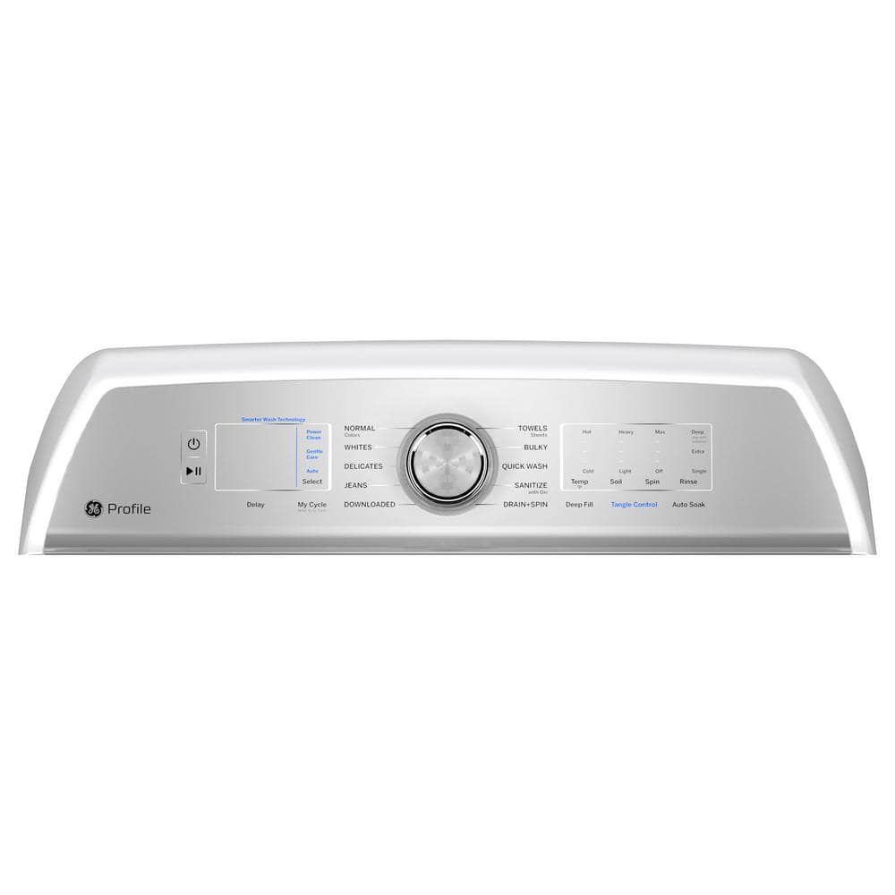 Model #PTW600BSRWS GE Profile 5.0-Cu. Feet High Efficiency Impeller Smart Compatible Top-Load Washer ( White ) ENERGY STAR