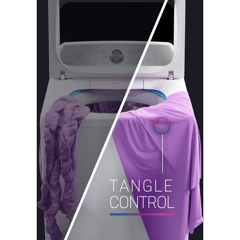 Model #PTW600BSRWS GE Profile 5.0-Cu. Feet High Efficiency Impeller Smart Compatible Top-Load Washer ( White ) ENERGY STAR