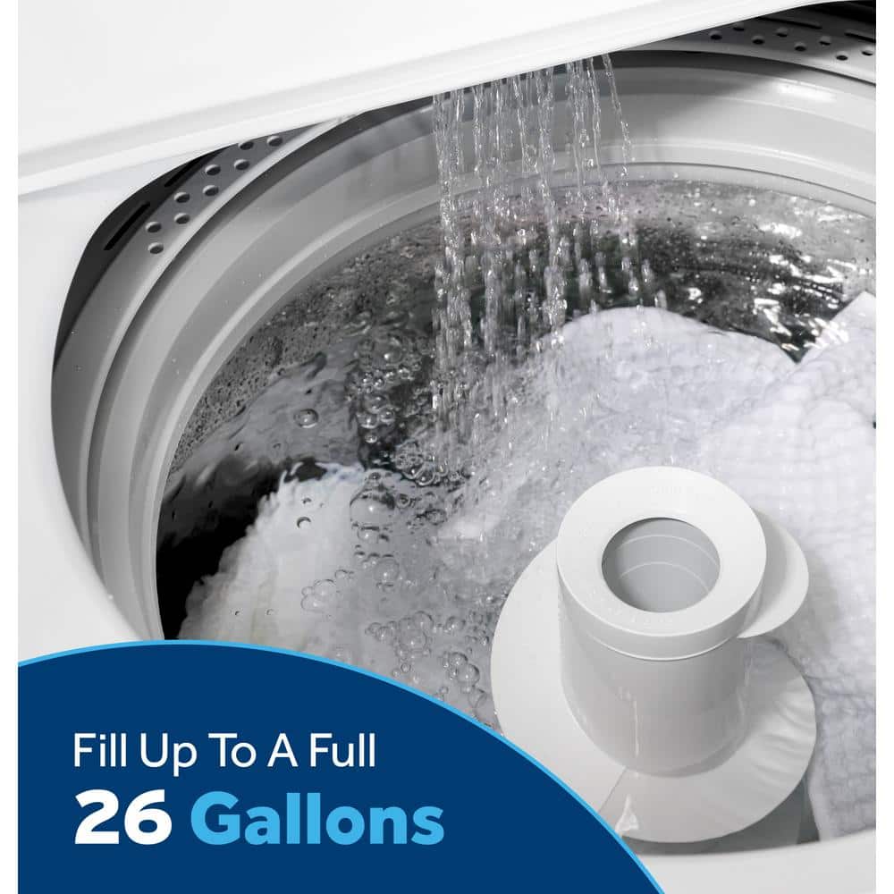 GTW485ASWWBGE 4.5-Cu. Feet High Efficiency Agitator Top-Load Washer ( White )