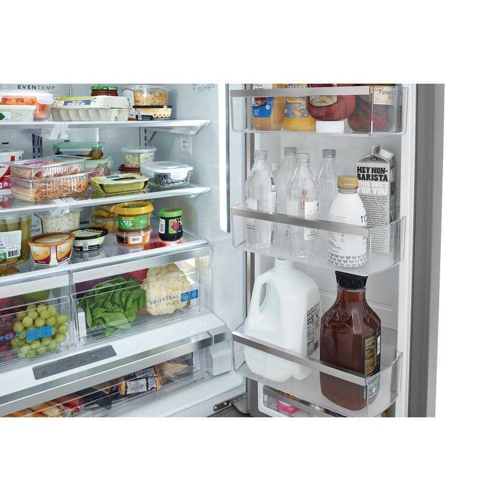 GRFS2853AF Frigidaire Gallery Standard-Depth 27.8-Cu. Feet 3 -Door French Door Refrigerator with Dual Ice Maker with water and Ice dispenser ( Fingerprint Resistant Stainless Steel ) ENERGY STAR Certified
