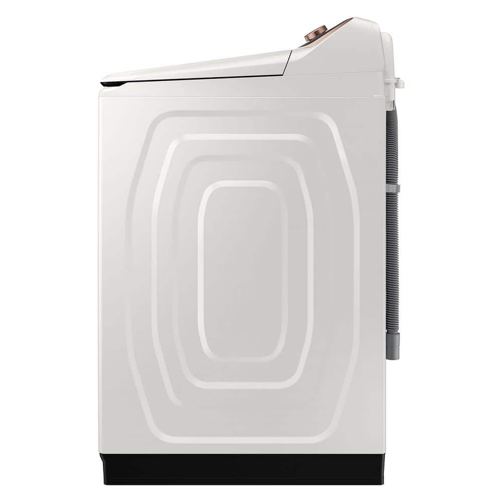 Model #WA55CG7500AE Samsung 5.5-Cu. Feet High Efficiency Impeller Smart Compatible Top-Load Washer ( Ivory ) ENERGY STAR