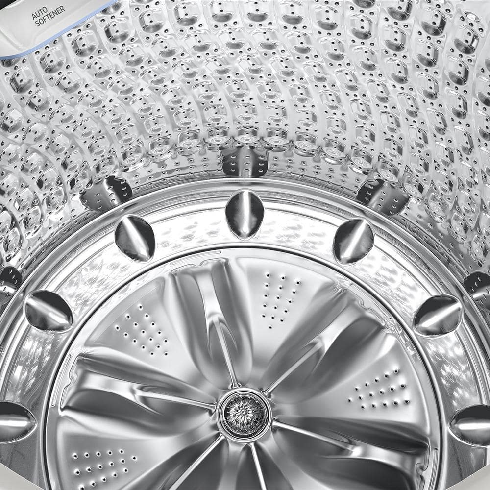 Model #WA55CG7500AE Samsung 5.5-Cu. Feet High Efficiency Impeller Smart Compatible Top-Load Washer ( Ivory ) ENERGY STAR