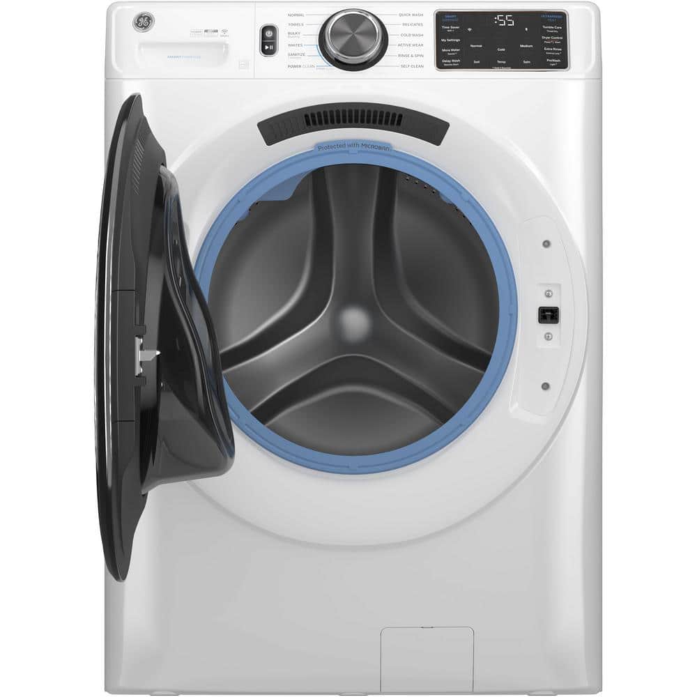 Model #GFW655SSVWW GE 5.0-Cu. Feet Stackable Steam Cycle Smart Front-Load Washer ( White ) ENERGY STAR