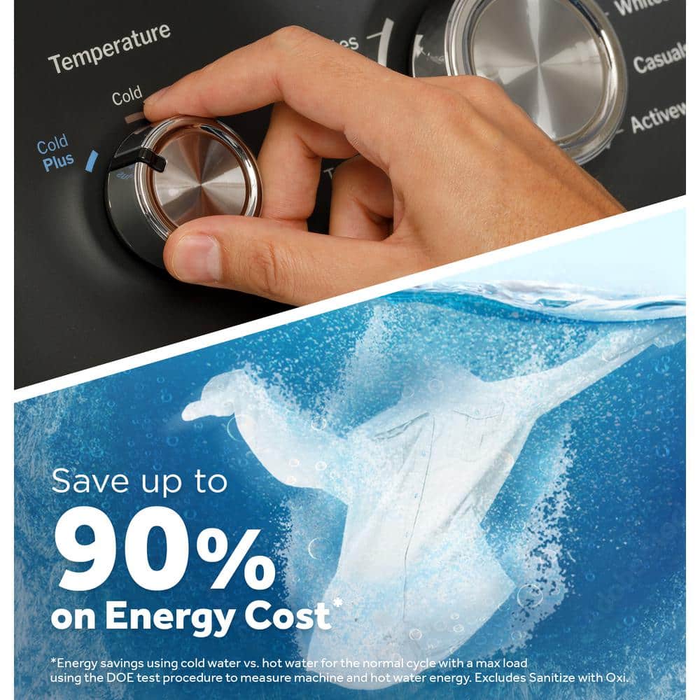 GTW538ASWWS 4.6 cu. ft. High-Efficiency Top Load Washer in White with Stain PreTreat, ENERGY STAR