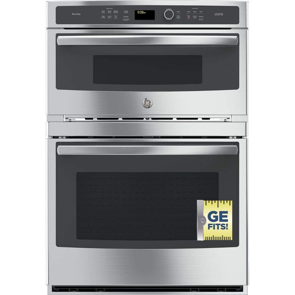 Model   PT9800SHSS GE Profile 30 inch Self-cleaning Microwave Wall Oven Combo ( Stainless steel )