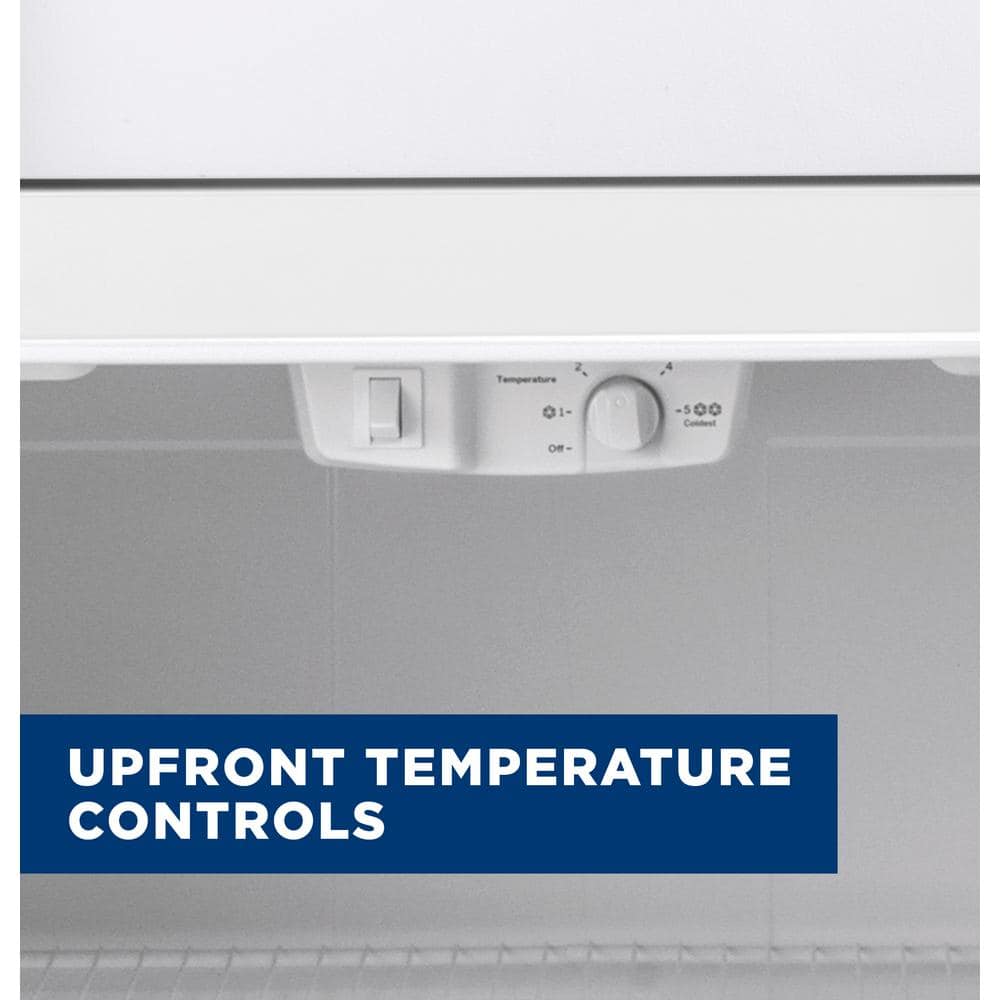 Model #GIE18GSNRSS GE 17.5-cu ft Top-Freezer Refrigerator with Ice Maker (Stainless Steel) ENERGY STAR