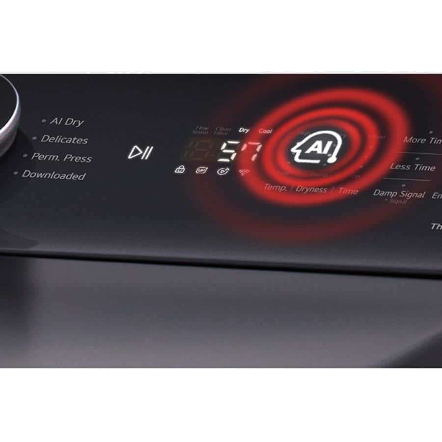 DLE8400BE LG 7.3-Cu. Feet Vented Electric Dryer ( Matte Black ) Energy Star Certified