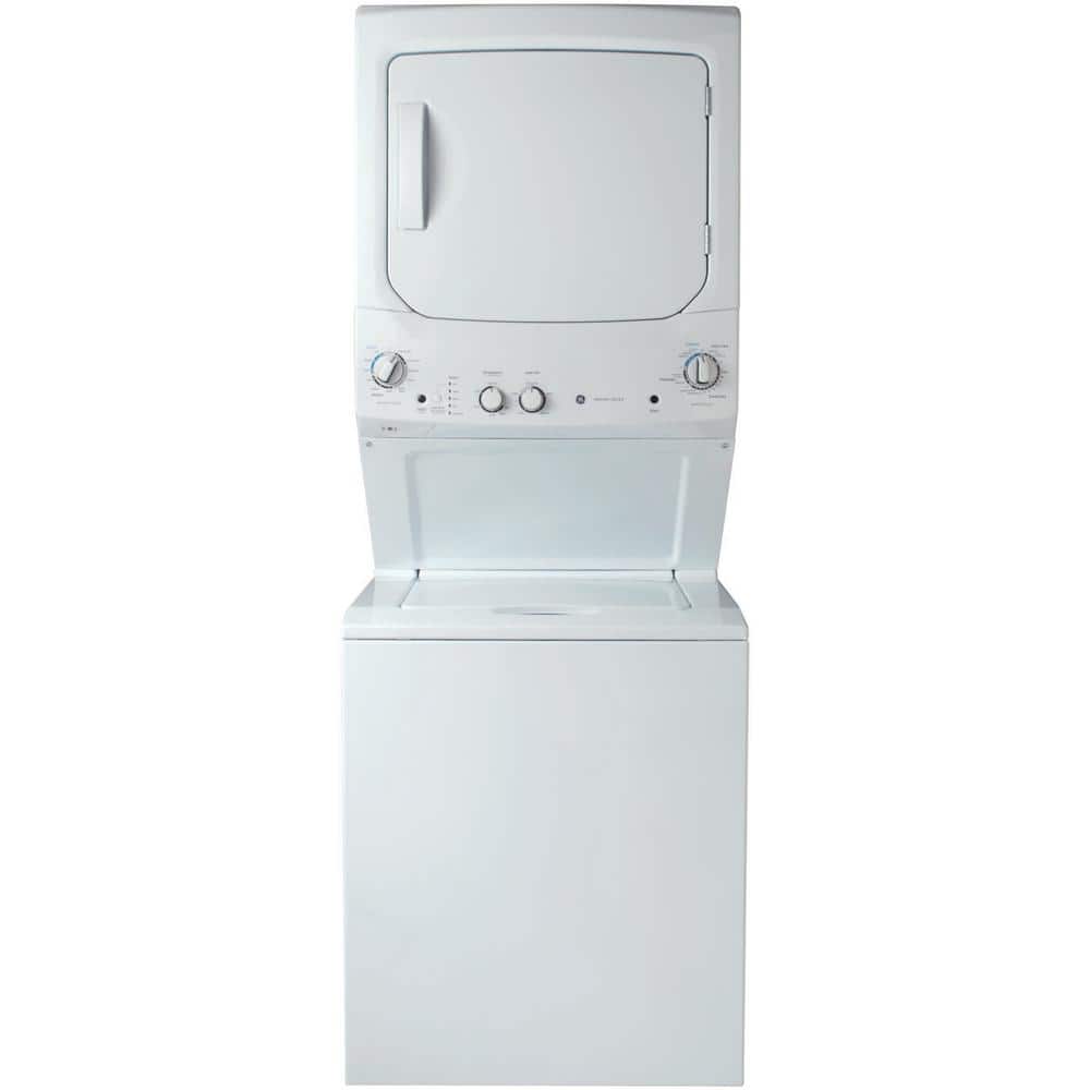 Model #GUD27ESSMWW GE 3.8-cu ft Top Load Washer and Electric 5.9-cu ft Dryer