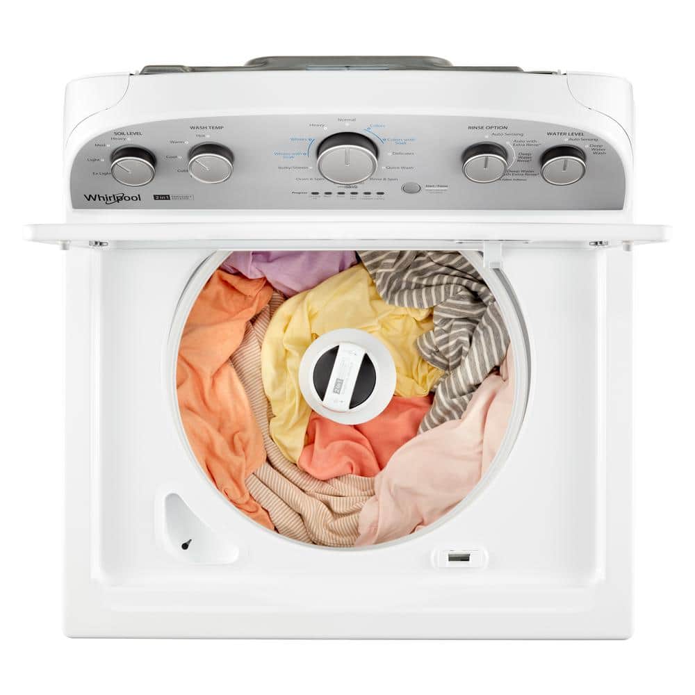Whirlpool Deep Water Wash 3.5-Cu. Feet High Efficiency Agitator Top-Load Washer ( White )