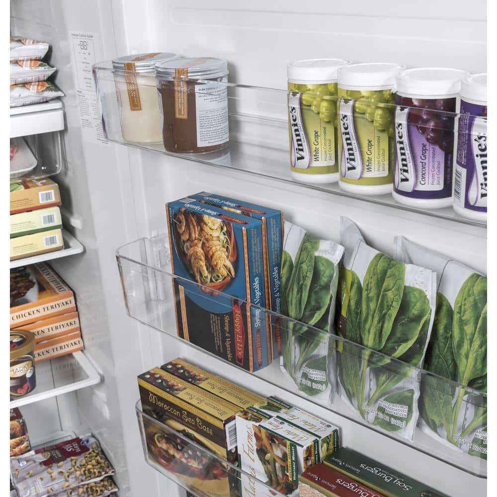 Model #FUF17DLRWW GE Garage Ready 17.3-Cu. Feet Garage Ready Frost-free Upright Freezer ( White ) ENERGY STAR Certified Model