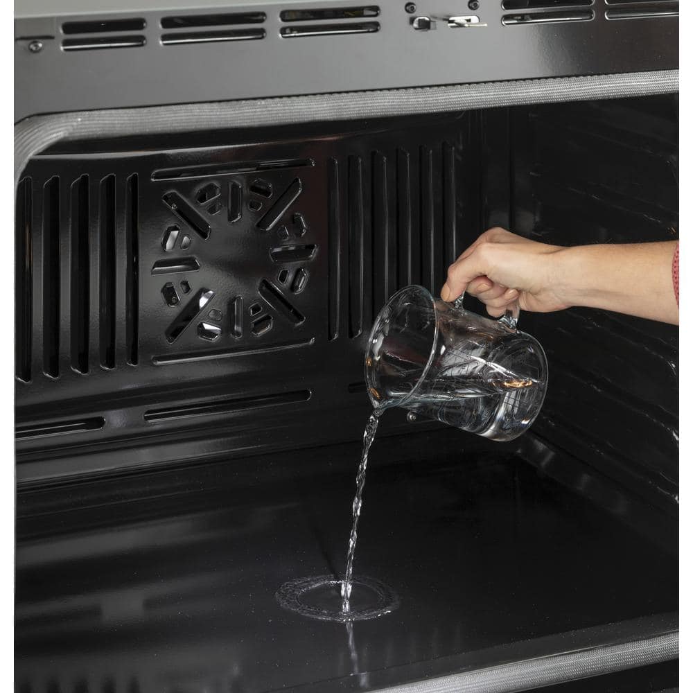 Model  JKS3000SNSS GE 27 inch Smart Compatible Single Electric Wall Oven Self + Steam Cleaning ( Stainless Steel )