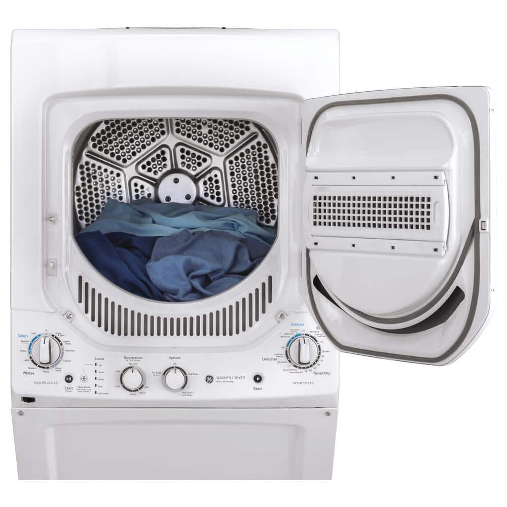 Model #GUD24ESSMWW GE 2.3-cu ft Top Load Washer and Electric 4.4-cu ft Dryer