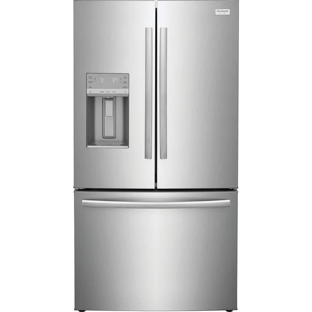 GRFS2853AF Frigidaire Gallery Standard-Depth 27.8-Cu. Feet 3 -Door French Door Refrigerator with Dual Ice Maker with water and Ice dispenser ( Fingerprint Resistant Stainless Steel ) ENERGY STAR Certified