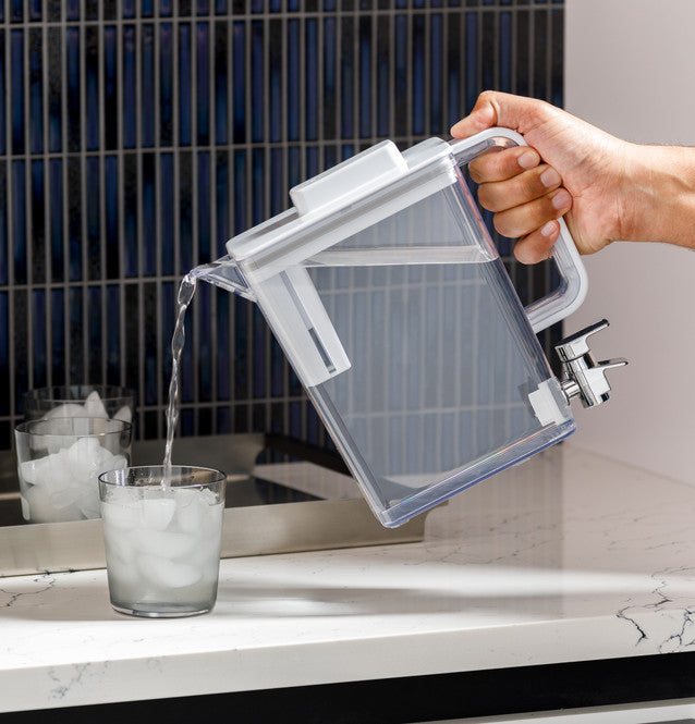 GE Profile 29 cu. ft. Smart 4-Door French-Door Refrigerator Stainless Steel w/Door in Door, Dual-Dispense AutoFill Pitcher